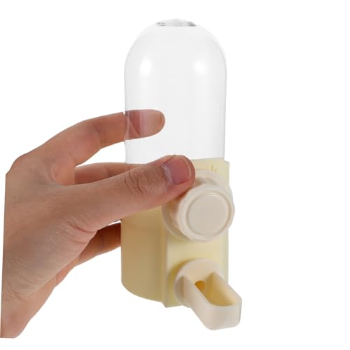 VICASKY Vogel Wasserspender für Kleine Haustiere Kompakter Tränke mit Nachfüllbarem Deckel Robust und Platzsparend Geeignet für Papageien Wellensittiche Kanarien und Kleine Geflügelarten von VICASKY