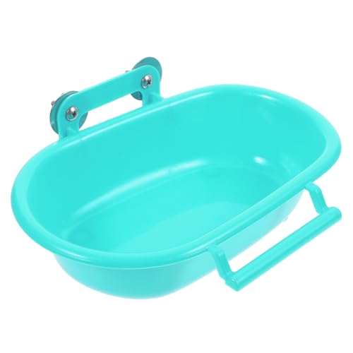 VICASKY Vogelbadewanne aus Material Hängende für Sittiche und Kleine Langlebig Sicher zu Reinigen für Vogelkäfige und Tägliches VICASKY Vogelbadewanne aus Material Hängende für Sittiche und Kleine Langlebig Sicher zu Reinigen für Vogelkäfige und Tägliches von VICASKY