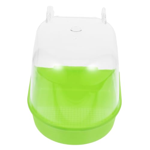VICASKY Vogelbadewanne für Käfig mit Multifunktionaler Vogeltränke Robustem Leicht zu Befestigendem Badehaus für Wellensittiche Papageien und Kleine Vögel Komfortable Badeumgebung VICASKY Vogelbadewanne für Käfig mit Multifunktionaler Vogeltränke Robustem Leicht zu Befestigendem Badehaus für Wellensittiche Papageien und Kleine Vögel Komfortable Badeumgebung von VICASKY