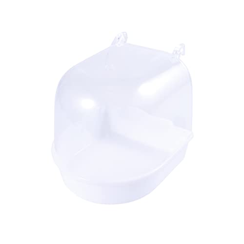 VICASKY Kleine Vogelbadewanne Mit Wassergefäß Für Papageien Toilettenbox Zur Reinigung Cleveres Design Leicht Und Robust Sicheres Material Für Wellensittiche Und Ähnliche Vögel VICASKY Kleine Vogelbadewanne Mit Wassergefäß Für Papageien Toilettenbox Zur Reinigung Cleveres Design Leicht Und Robust Sicheres Material Für Wellensittiche Und Ähnliche Vögel von VICASKY