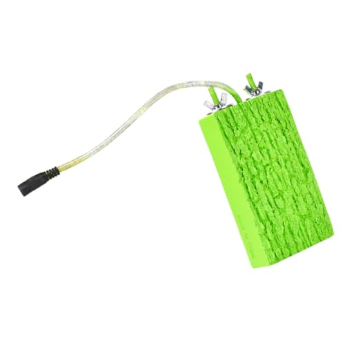 VICASKY Vogelwärmer für Vogelkäfig Beheizte Sitzstange für Papageien Konstante Temperatur Ergonomisches Design für Kleine und Mittelgroße Eu Stecker von VICASKY