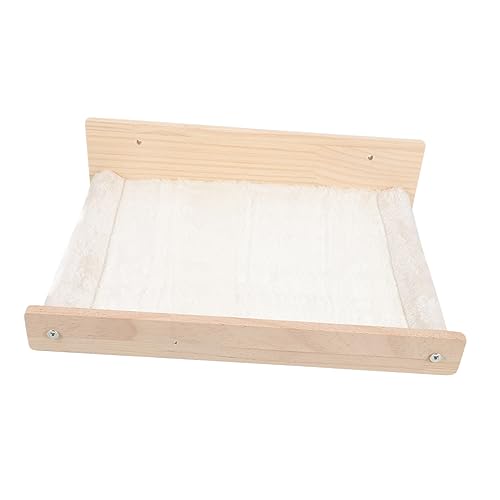 VICASKY Wandmontiertes Katzenhängematte aus Atmungsaktivem Material Stabile Wandliege für Katzen Einfach zu Montieren Komfortabler Schlafplatz für Katzenliebhaber und Kätzchen VICASKY Wandmontiertes Katzenhängematte aus Atmungsaktivem Material Stabile Wandliege für Katzen Einfach zu Montieren Komfortabler Schlafplatz für Katzenliebhaber und Kätzchen von VICASKY