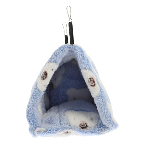 VICASKY Warmer Hamster Schlafsack aus Baumwolle Kuscheliges Nagerbett für Kaninchen Eichhörnchen und Kleine Haustiere Schützendes Sanftes Nest für Nagetiere und Zwerghamster von VICASKY