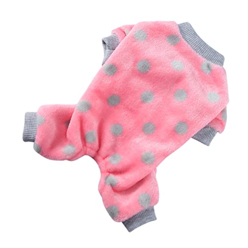 VICASKY Warmer Haustier Schlafanzug aus Atmungsaktivem Material Leichter und Bequemer Winter Overall für Kleine Hunde Modische Haustierkleidung für Alltag und Besondere Anlässe von VICASKY