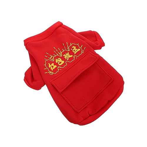 VICASKY Warmes Atmungsaktives Hundepullover für Kleine und Mittlere für Halloween und Neujahr aus Hochwertigem Hautfreundlichem Material Wiederverwendbar von VICASKY