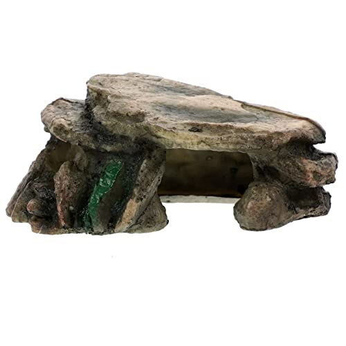 VICASKY Wasserschildkrötenhöhle aus Harz Dekorative Reptilienunterkunft für Aquarien Basking und Lebensraum für Schildkröten Molche und Andere Reptilien VICASKY Wasserschildkrötenhöhle aus Harz Dekorative Reptilienunterkunft für Aquarien Basking und Lebensraum für Schildkröten Molche und Andere Reptilien von VICASKY