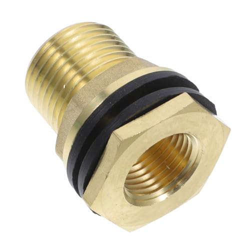 VICASKY Wassertank Adapter Innengewinde Außengewinde Wasserdichtes Zubehör für Aquarien und Pools Hochwertiges Wasserleitungen Schläuche und Armaturen von VICASKY