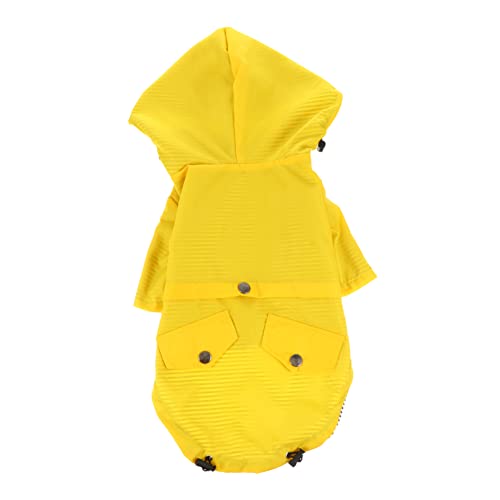 VICASKY Winddichter Hunderegenmantel mit Wasserdichter Regenmantel für Haustiere Stylisches Hundeoutfit für Regnerische Warm und Langlebig von VICASKY