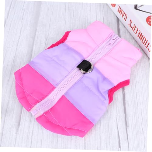 VICASKY wasserdichte Haustierweste für Hunde S Warme Atmungsaktive Hundejacke in Pink und Winddichtes Leichtes Design für Herbst und Winter für Spaziergänge und Sport VICASKY wasserdichte Haustierweste für Hunde S Warme Atmungsaktive Hundejacke in Pink und Winddichtes Leichtes Design für Herbst und Winter für Spaziergänge und Sport von VICASKY