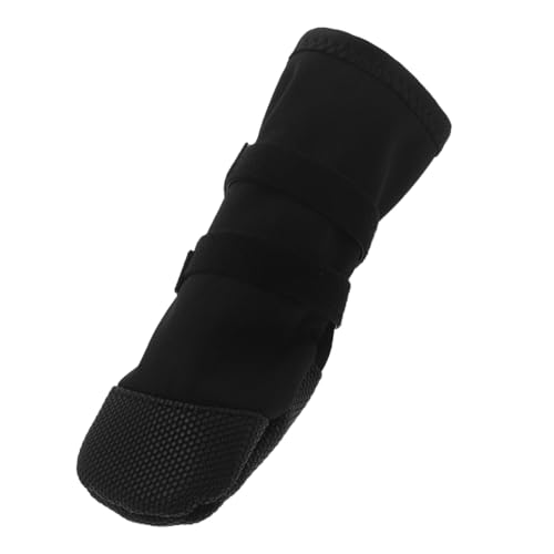VICASKY wasserdichte Verstellbare Hundesocken für Mittelgroße Hunde rutschfeste Pfotenschützer bei Verletzungen Leck Schutz für Nasse Böden und Heiße Gehwege Sicherer bei Outdoor von VICASKY