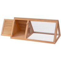 VidaXL Holz Kaninchenstall / Kleintierstall braun von VIDAXL