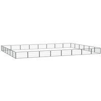 VidaXL Hunde Laufstall / Freilaufgehege 8 m, 6 m, 50 cm von VIDAXL