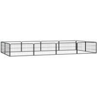 VidaXL Hunde Laufstall Stahl Pulverbeschichtet Freilaufgehege mehrere Auswahl 4 m, 2 m, 50 cm VidaXL Hunde Laufstall Stahl Pulverbeschichtet Freilaufgehege mehrere Auswahl 4 m, 2 m, 50 cm von VIDAXL