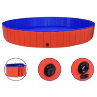 VidaXL Hunde-Pool rot 3 m, 40 cm von VIDAXL