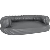 VidaXL Hundebett Ergonomisch Kunstleder grau L VidaXL Hundebett Ergonomisch Kunstleder grau L von VIDAXL