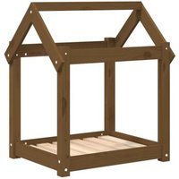 VidaXL Hundebett S (61x50x70 cm) aus Kiefernholz dunkelbraun VidaXL Hundebett S (61x50x70 cm) aus Kiefernholz dunkelbraun von VIDAXL