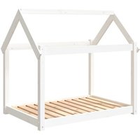 VidaXL Hundebett XL (101x70x90 cm) aus Kiefernholz weiß VidaXL Hundebett XL (101x70x90 cm) aus Kiefernholz weiß von VIDAXL