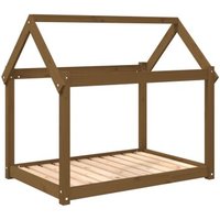 VidaXL Hundebett XL (101x70x90 cm) aus Kiefernholz dunkelbraun VidaXL Hundebett XL (101x70x90 cm) aus Kiefernholz dunkelbraun von VIDAXL