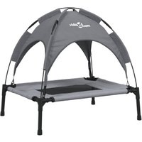 VidaXL Hundebett anthrazit 48 cm, 61 cm, 48 cm von VIDAXL