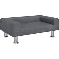 VidaXL Hundebett dunkelgrau 70 cm, 26,5 cm, 70 cm von VIDAXL
