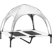 VidaXL Hundebett grau 77 cm, 82,5 cm, 77 cm von VIDAXL