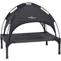 VidaXL Hundebett schwarz 62 cm, 70,5 cm, 62 cm von VIDAXL
