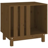 VidaXL Hundehütte Massivholz Kiefer Hundehöhle Hundebett braun 60 cm, 45 cm, 57 cm VidaXL Hundehütte Massivholz Kiefer Hundehöhle Hundebett braun 60 cm, 45 cm, 57 cm von VIDAXL