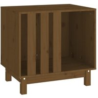 VidaXL Hundehütte Massivholz Kiefer Hundehöhle Hundebett braun 60 cm, 45 cm, 57 cm VidaXL Hundehütte Massivholz Kiefer Hundehöhle Hundebett braun 60 cm, 45 cm, 57 cm von VIDAXL