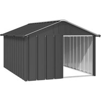 VidaXL Hundehütte Verzinkter Stahl Hundezwinger Hundekäfig anthrazit 1,165 m, 1,53 m, 81,5 cm VidaXL Hundehütte Verzinkter Stahl Hundezwinger Hundekäfig anthrazit 1,165 m, 1,53 m, 81,5 cm von VIDAXL