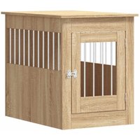VidaXL Hundekäfig im Möbel-Stil eiche grau 80 cm, 55 cm, 68 cm VidaXL Hundekäfig im Möbel-Stil eiche grau 80 cm, 55 cm, 68 cm von VIDAXL