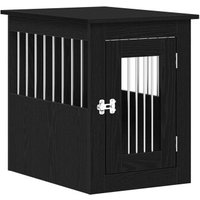 VidaXL Hundekäfig im Möbel-Stil graphit schwarz 62 cm, 45 cm, 59 cm von VIDAXL