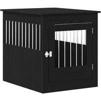VidaXL Hundekäfig im Möbel-Stil graphit schwarz 80 cm, 64,5 cm, 71 cm von VIDAXL