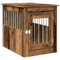 VidaXL Hundekäfig im Möbel-Stil naturfarben 75 cm, 55 cm, 65 cm von VIDAXL
