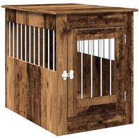 VidaXL Hundekäfig im Möbel-Stil naturfarben 80 cm, 55 cm, 68 cm von VIDAXL