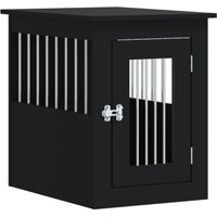 VidaXL Hundekäfig im Möbel-Stil schwarz 62 cm, 45 cm, 59 cm von VIDAXL