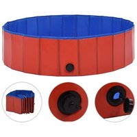 VidaXL Hunde-Pool rot 1,2 m, 30 cm VidaXL Hunde-Pool rot 1,2 m, 30 cm von VIDAXL