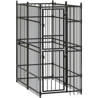 VidaXL Hundezwinger Box Stahl 96 cm, 1,92 m, 2 m VidaXL Hundezwinger Box Stahl 96 cm, 1,92 m, 2 m von VIDAXL