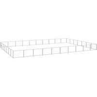 VidaXL Hundezwinger Stahl silber 10 m, 7 m, 70 cm VidaXL Hundezwinger Stahl silber 10 m, 7 m, 70 cm von VIDAXL