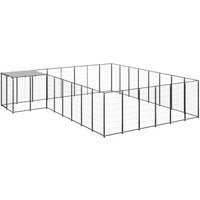 VidaXL Hundezwinger schwarz 4,4 m, 4,4 m, 1,1 m VidaXL Hundezwinger schwarz 4,4 m, 4,4 m, 1,1 m von VIDAXL