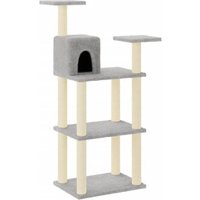 VidaXL Katzenbaum grau von VIDAXL