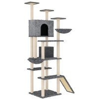 VidaXL Kratzbaum dunkelgrau von VIDAXL