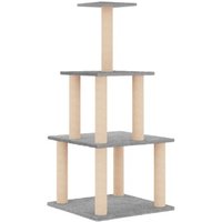 VidaXL Kratzbaum grau VidaXL Kratzbaum grau von VIDAXL