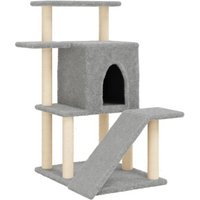 VidaXL Kratzbaum grau von VIDAXL