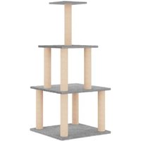 VidaXL Kratzbaum grau von VIDAXL