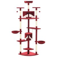VidaXL Kratzbaum rot VidaXL Kratzbaum rot von VIDAXL
