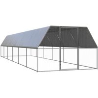 VidaXL Outdoor Hühnerkäfig / Hühnerstall mit Komplettüberdachung 3 m, 12 m, 2 m von VIDAXL