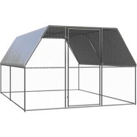 VidaXL Outdoor Hühnerkäfig / Hühnerstall mit Komplettüberdachung 3 m, 4 m, 2 m von VIDAXL