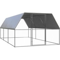 VidaXL Outdoor Hühnerkäfig / Hühnerstall mit Komplettüberdachung 3 m, 6 m, 2 m von VIDAXL