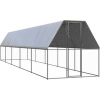 VidaXL Outdoor Hühnerkäfig mit Komplettüberdachung 2 m, 10 m, 2 m von VIDAXL