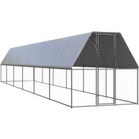 VidaXL Outdoor Hühnerkäfig mit Komplettüberdachung 2 m, 12 m, 2 m von VIDAXL